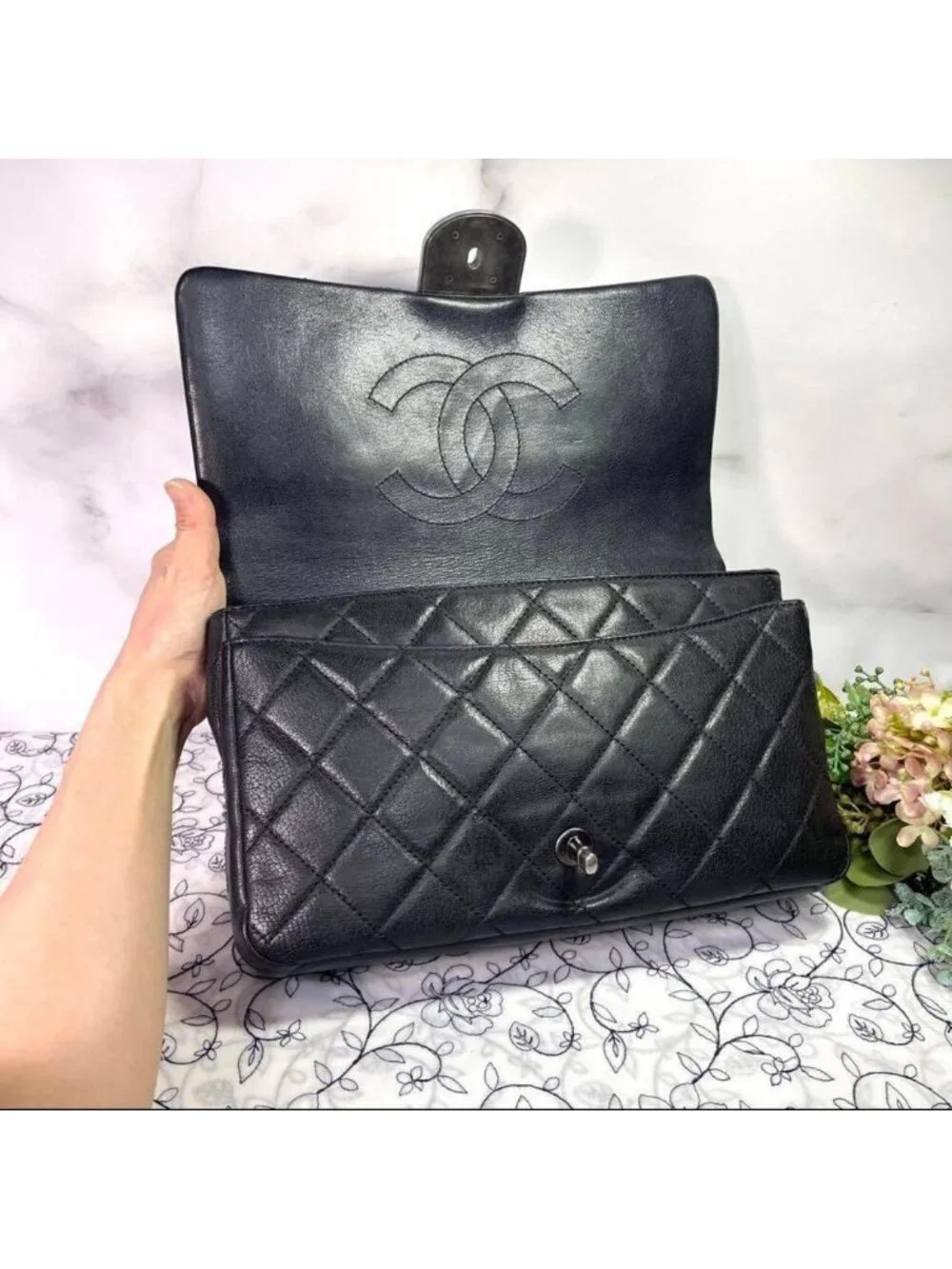 Chanel Chain Shoulder Double Flap Quilted